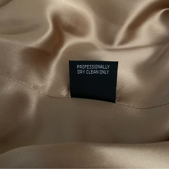 Marvin Richards Maxi Double Breasted Camel Hair Silk Lined Trench Coat. Size: 10 - Picture 10 of 12